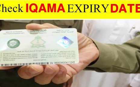 Check Iqama Expiry Date Without Absher