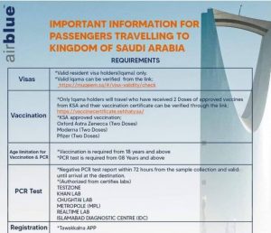 Travel To Saudi With Airblue