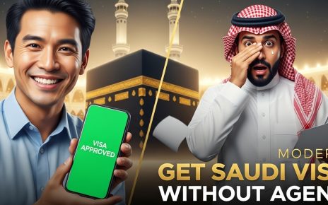 saudi visa without agnet
