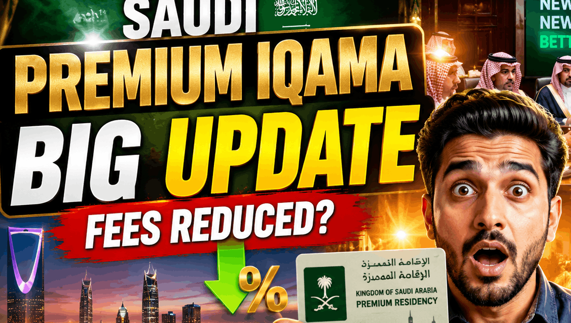 Saudi Arabia to Reduce Premium Residency Fees for Expats