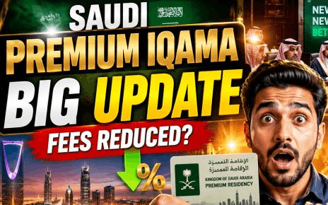 Saudi Arabia to Reduce Premium Residency Fees for Expats
