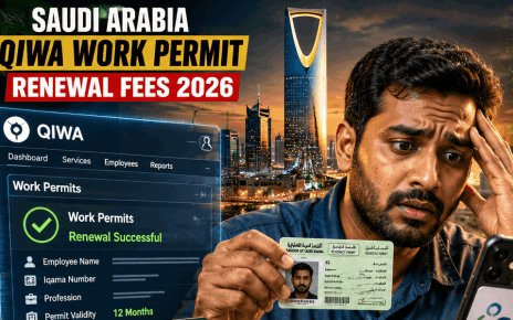 Saudi Arab Work Permit Fee For 2026 Updated